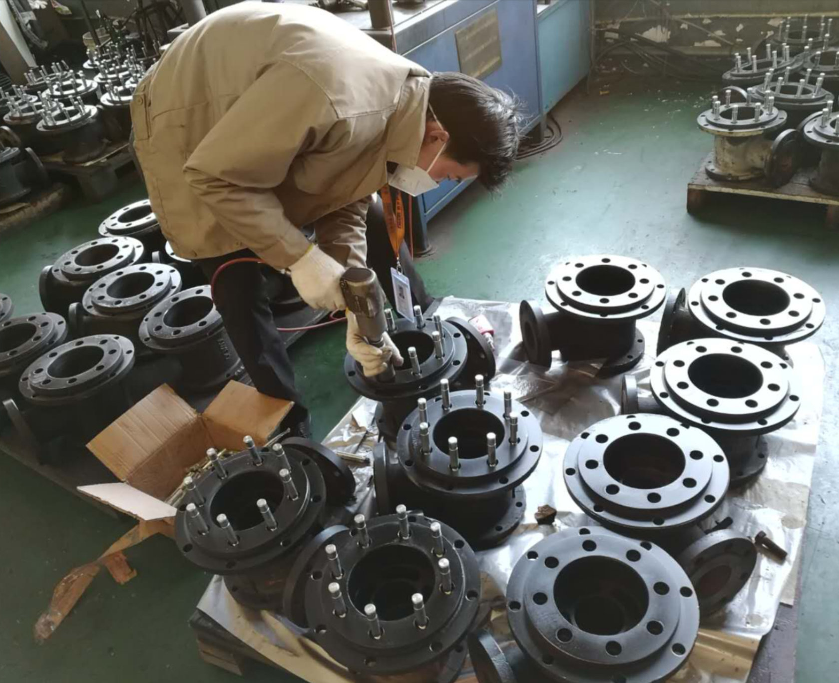 Ruitus rotary joint assembly line
