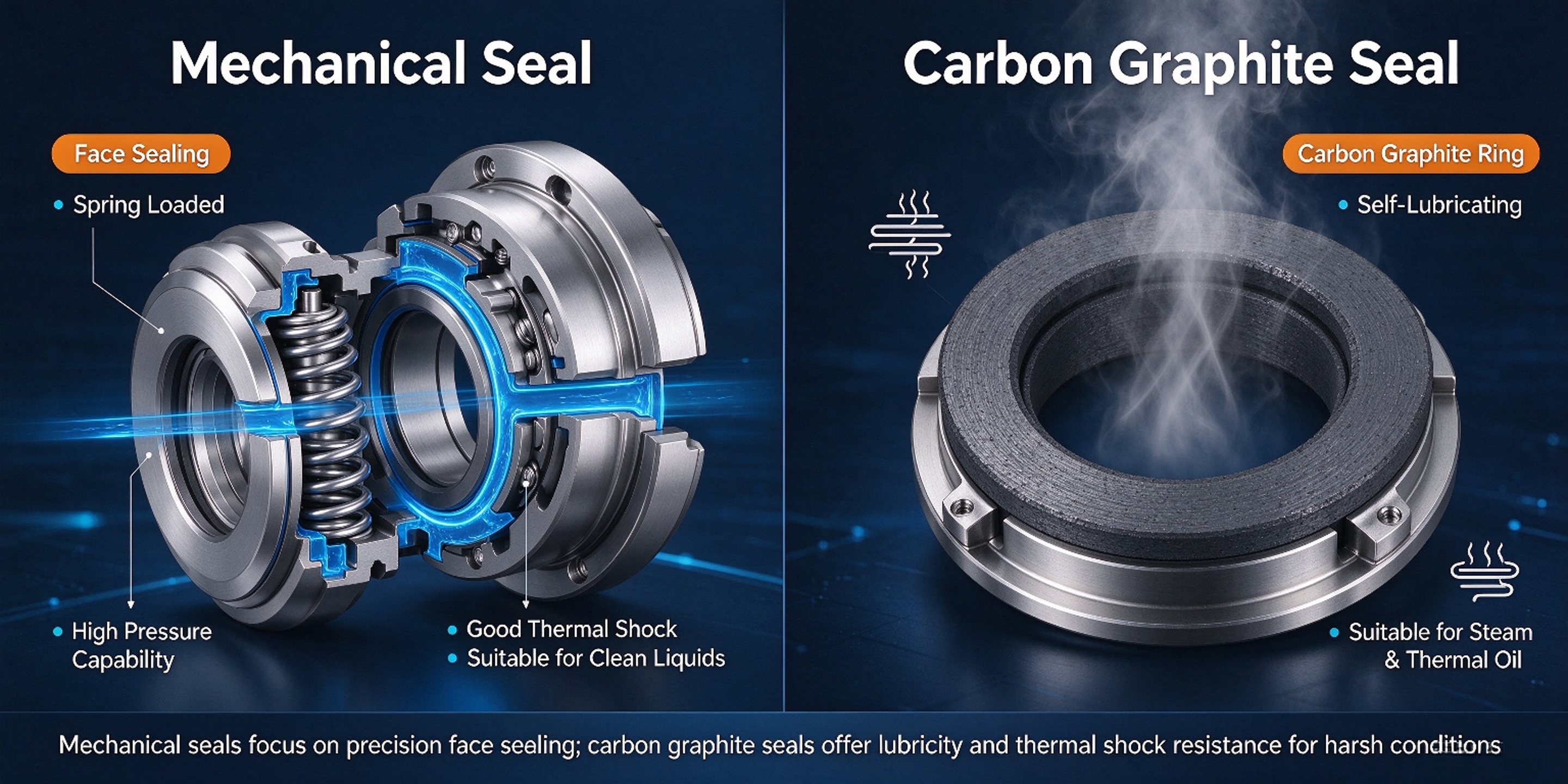 Understanding Rotary Joint Sealing Technology: Mechanical vs. Carbon Seal