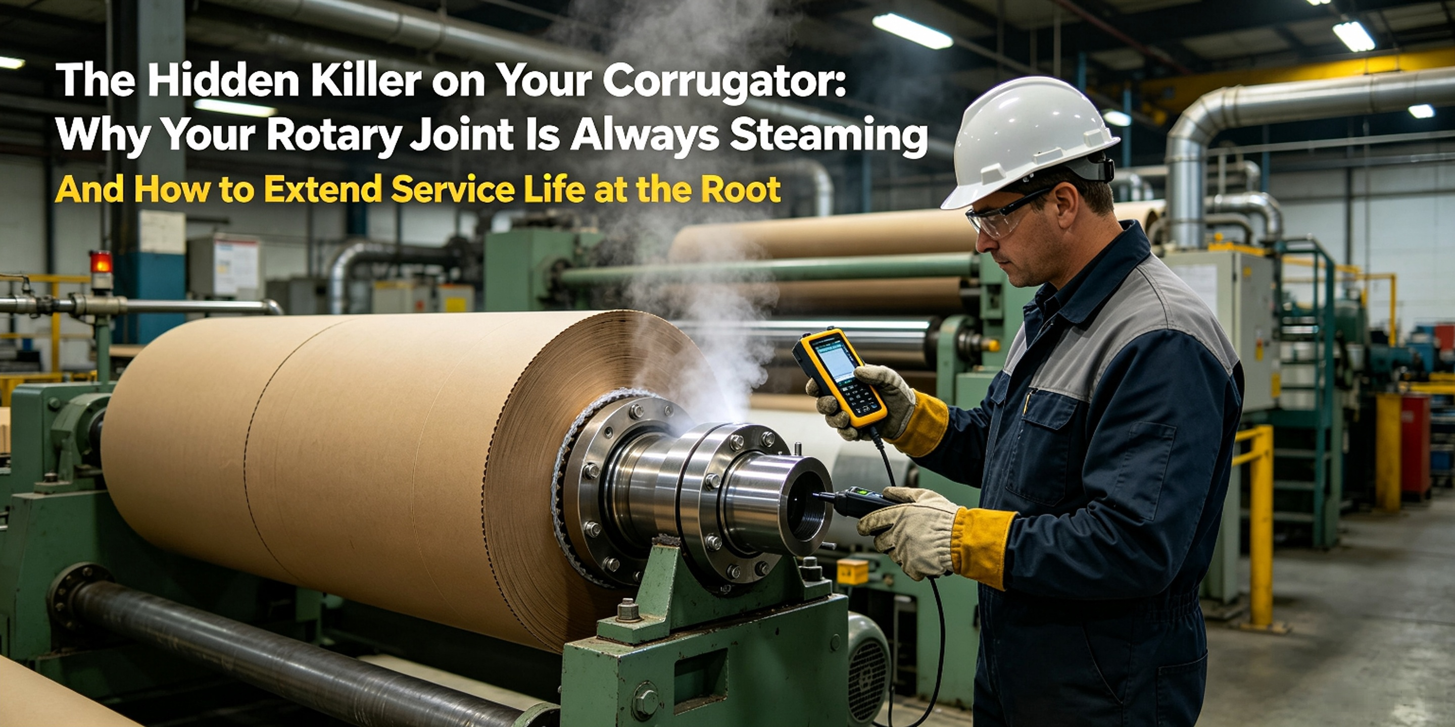 The "Invisible Killer" on Corrugator Lines: Why Do Your Rotary Joints Keep Leaking? (And How to Triple Their Service Life)