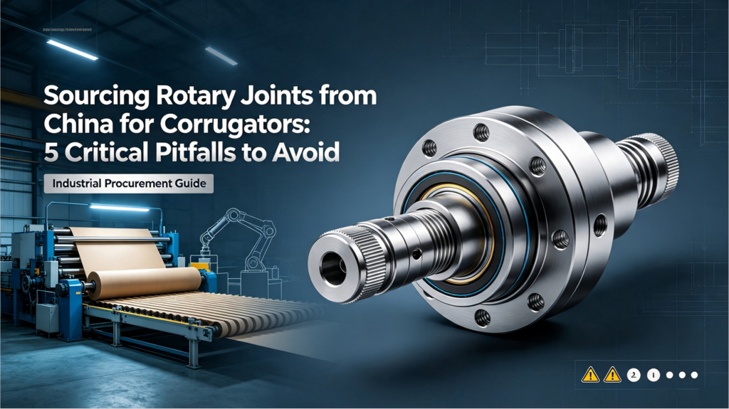 Sourcing Rotary Joints from China for Corrugators: 5 Critical Pitfalls to Avoid